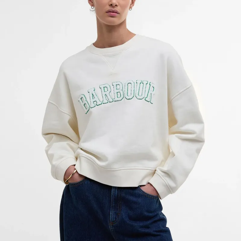 BARBOUR Sweatshirt Women's Beige-1