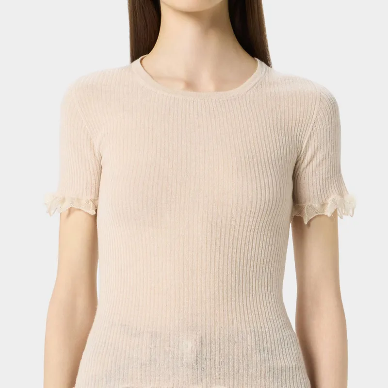 Blumarine Sweater Women's Beige-5