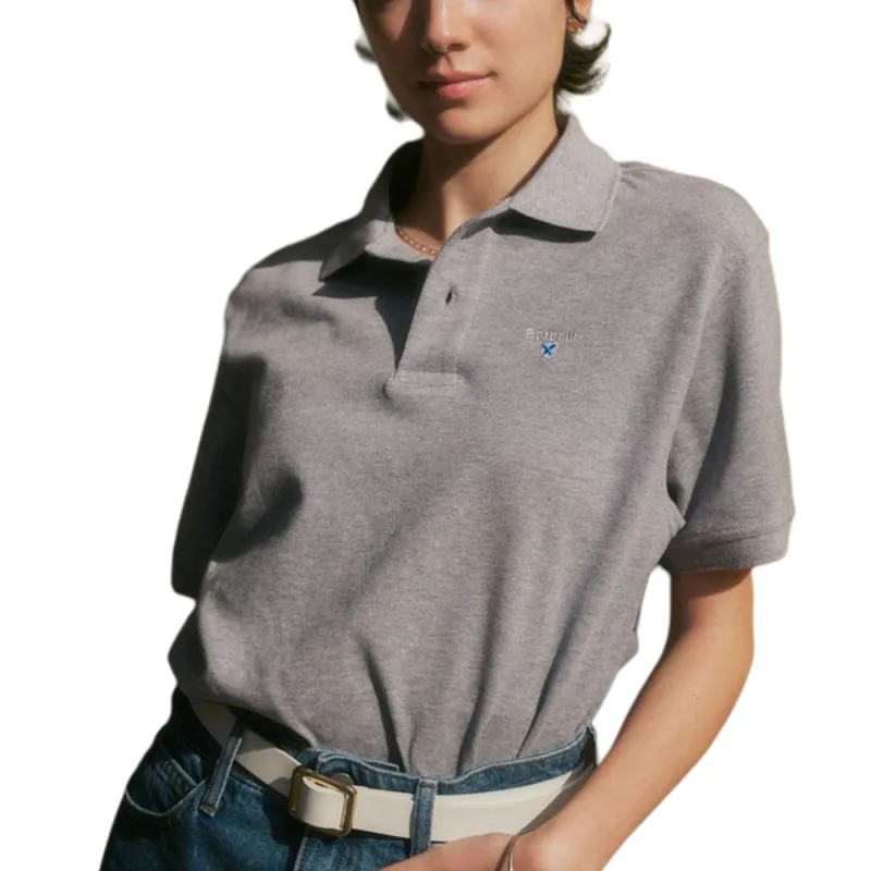 BARBOUR Polo Shirts Unisex Gray-2