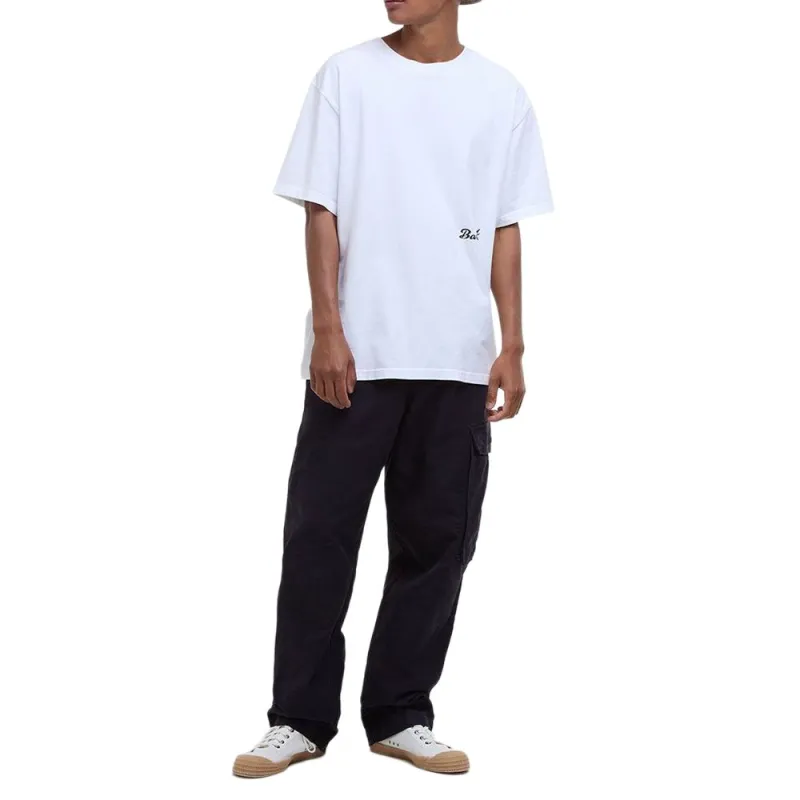 BARBOUR T Shirts Men White-2