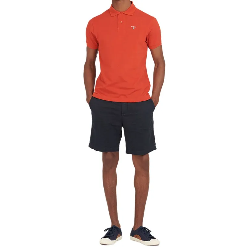 BARBOUR Polo Shirts Unisex Red-1