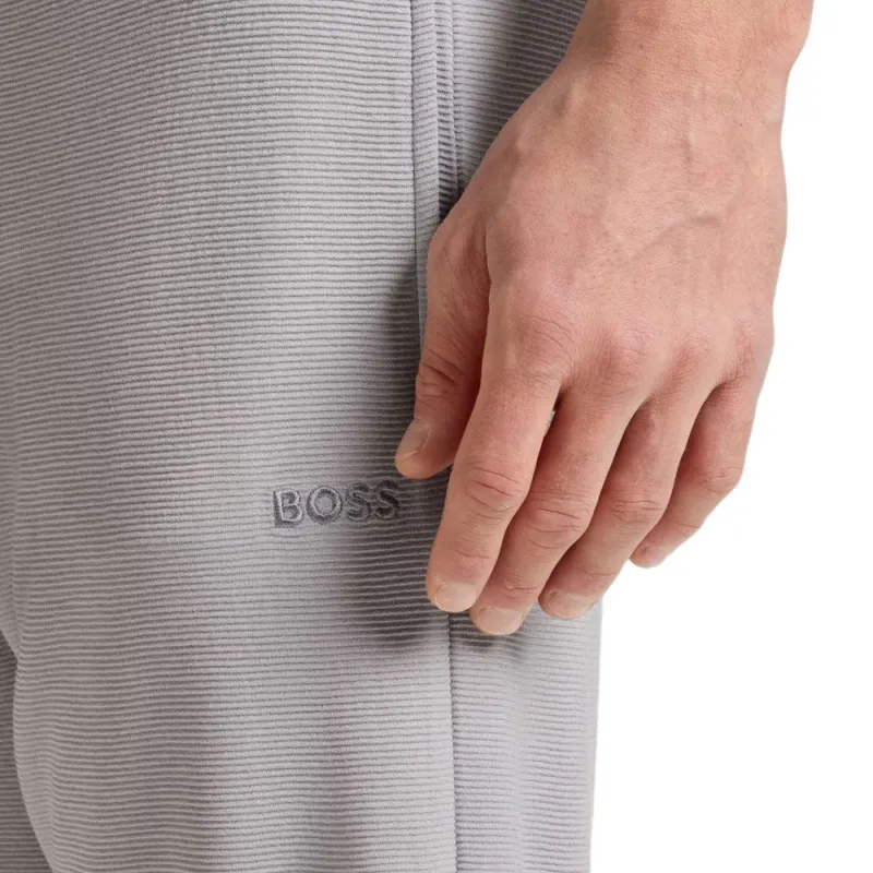 HUGO BOSS Pajama Pants Men's Light Gray-4