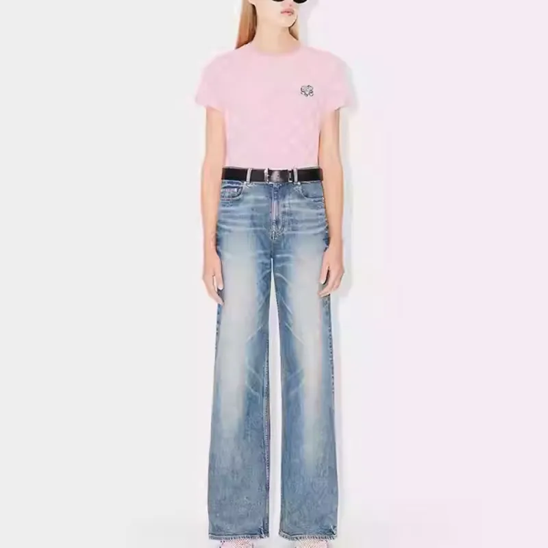 KENZO Regular T Shirt Women's Pink-4