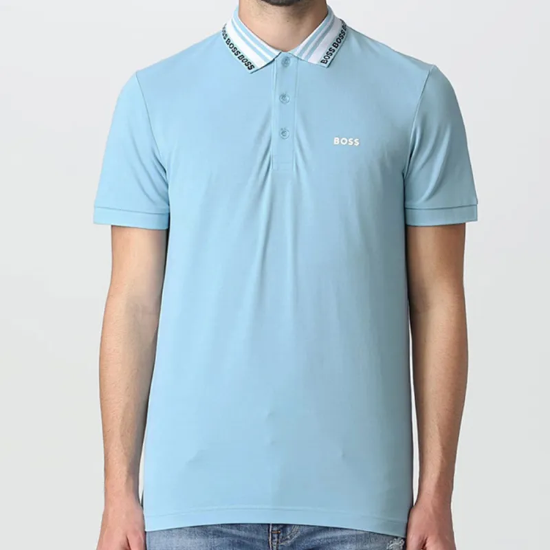 HUGO BOSS SS23 Polo Shirt Men's Blue-3