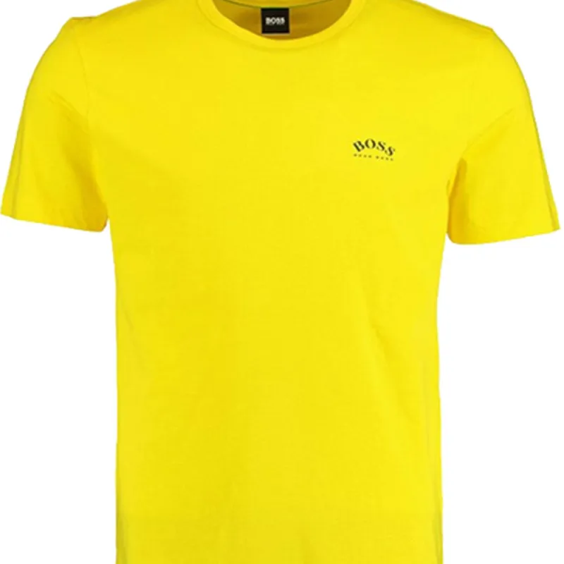 HUGO BOSS SS22 T Shirt Men's Yellow-2