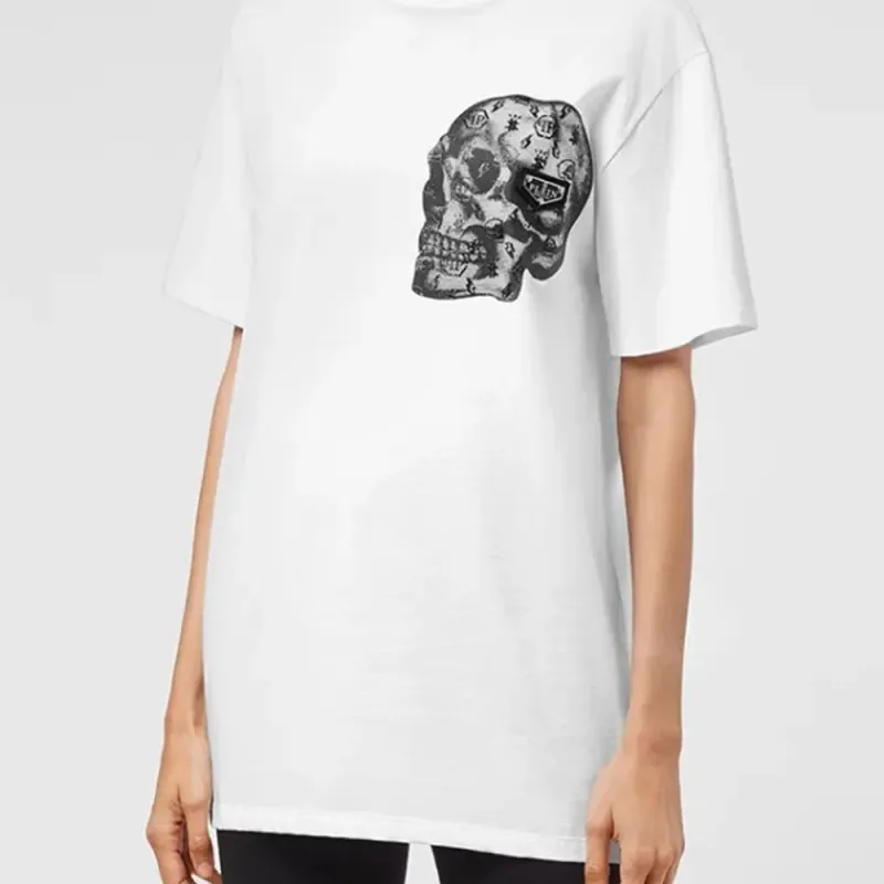 PHILIPP PLEIN T Shirt Unisex White-5