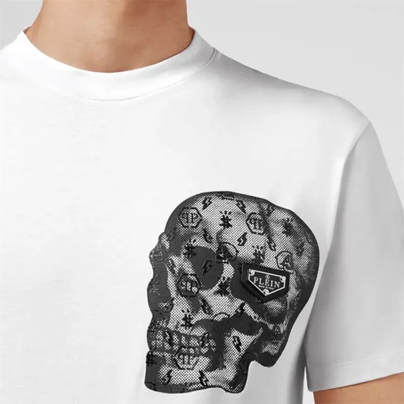 PHILIPP PLEIN T Shirt Unisex White-4
