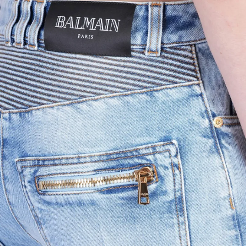 BALMAIN Panelled Jeans-3