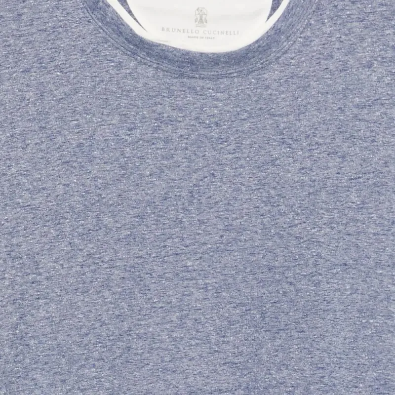 Brunello Cucinelli Layered Effect Crewneck T Shirt-4