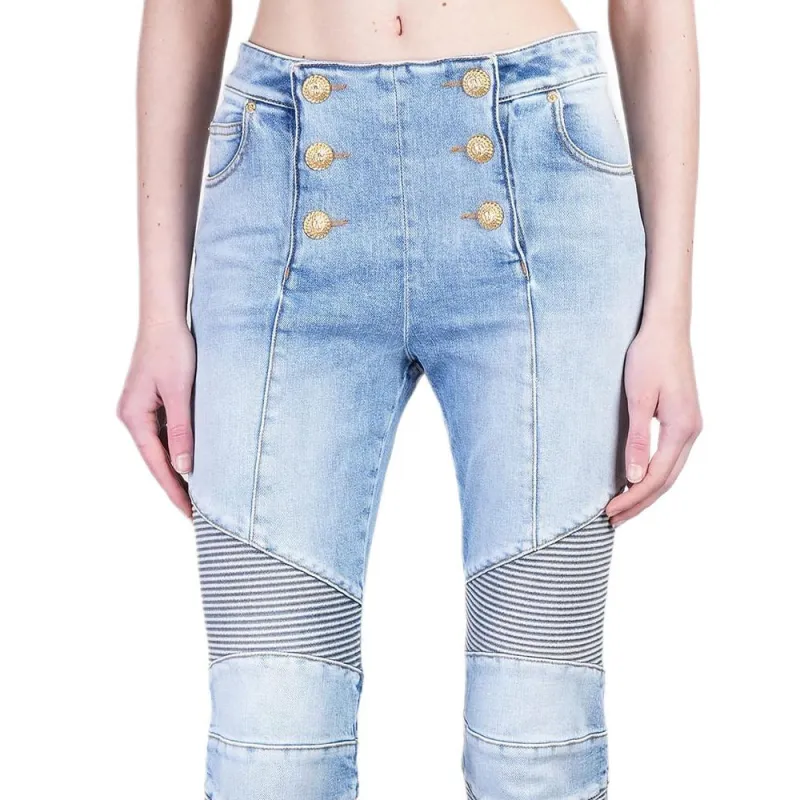 BALMAIN Panelled Jeans-4