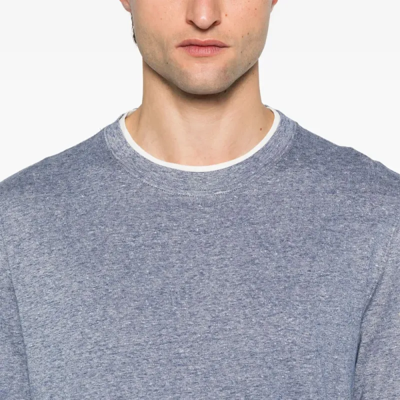 Brunello Cucinelli Layered Effect Crewneck T Shirt-3