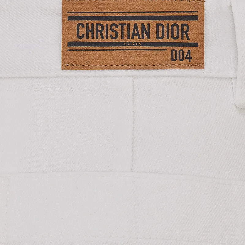 DIOR SS22 Casual Pants Women's White-4