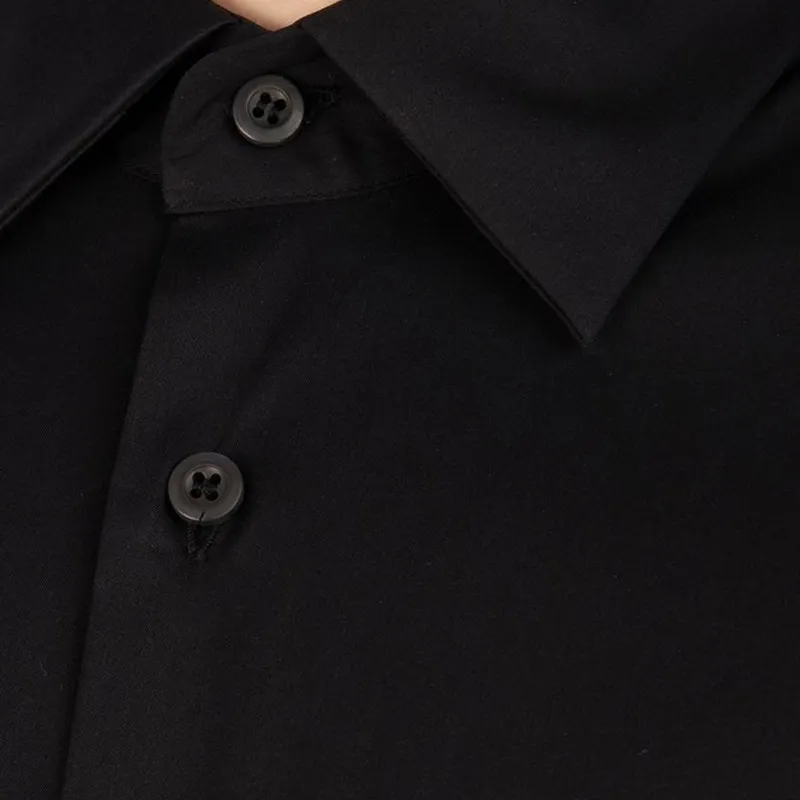 PRADA Long Sleeved Poplin Shirt-4