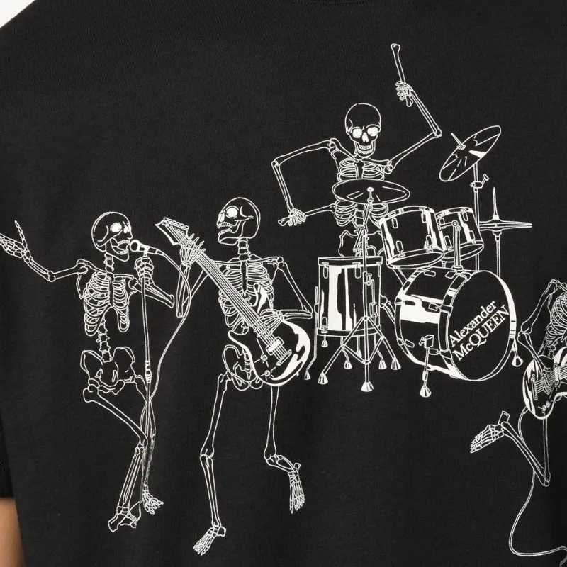 Alexander McQueen T Shirt Men's Black-4