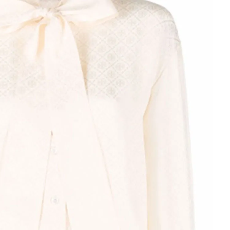 TORY BURCH SS22 Shirt Women's Beige-2