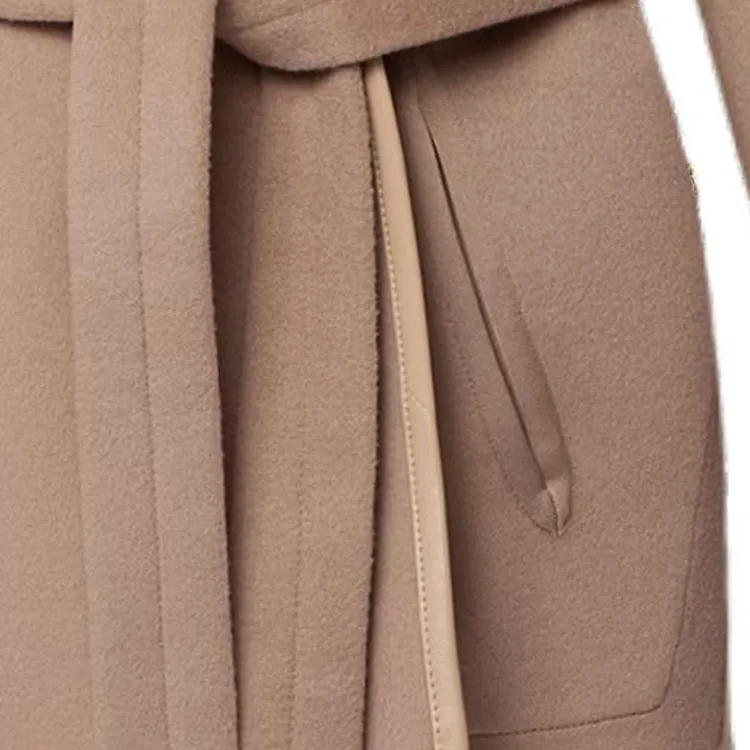 LOUIS VUITTON Reversible Signature Short Hooded Wrap Coat-3
