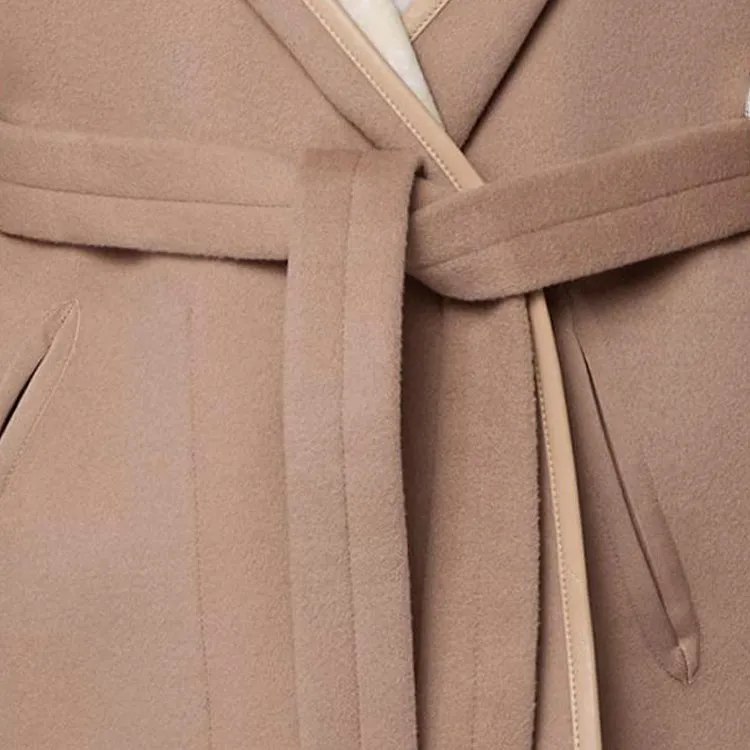 LOUIS VUITTON Reversible Signature Short Hooded Wrap Coat-2