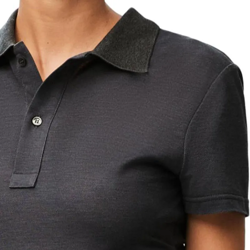 LOEWE Short Sleeved Cropped Polo Shirt-4
