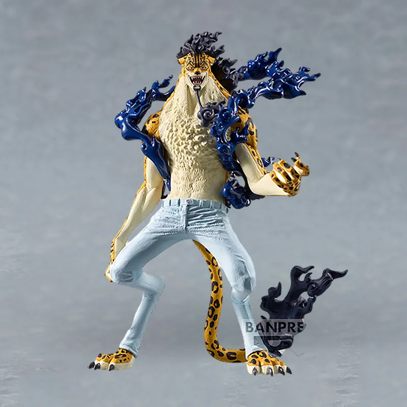 BANPRESTO One Piece Artistic Honor Rob, Lucci, Awake Bonus Gifts 19cm-2