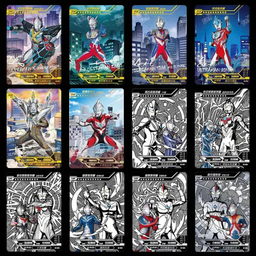 KAYOU Ultraman First Shot Silver Edition IP/Anime Cards 10 Sheets/pack