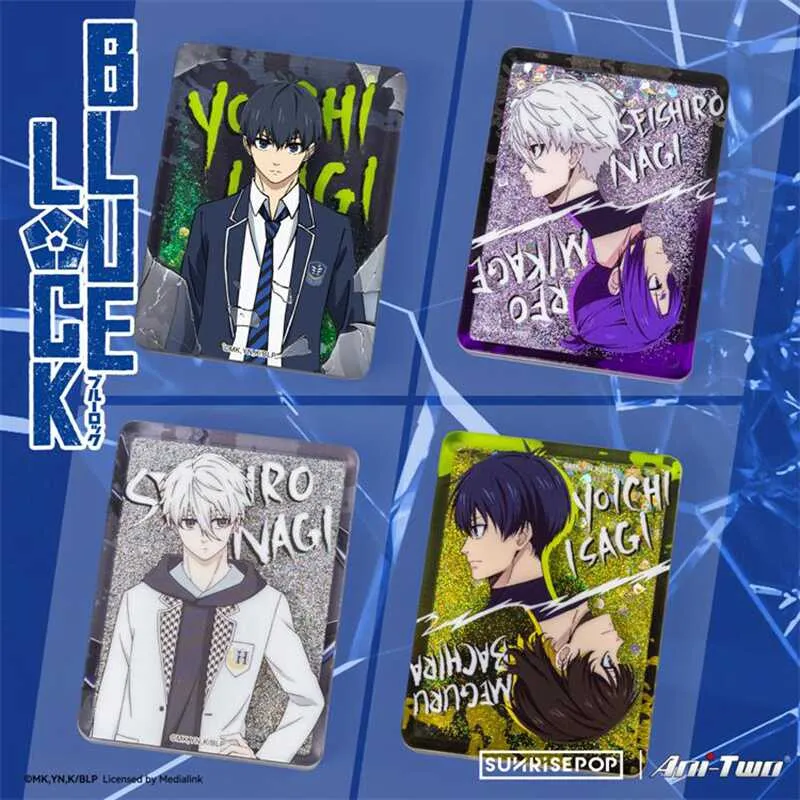 SUNRISEPOP Blue Lock Yoichi Isagi Keisuke Ohashi Mahjong Ornament Acrylic Stands-1