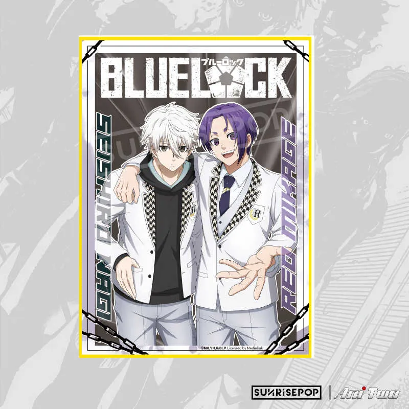 SUNRISEPOP Blue Lock Blue Lock Nagi Elegant Shadow Ling Wang Double Acrylic Anime Artboard Print Anime Artboard Prints-1