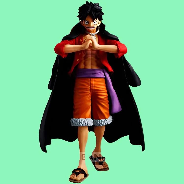 BANPRESTO Special Version Glass Factory, One Piece THE Departure Version A, Monkey D. Luffy Bonus Gifts-4