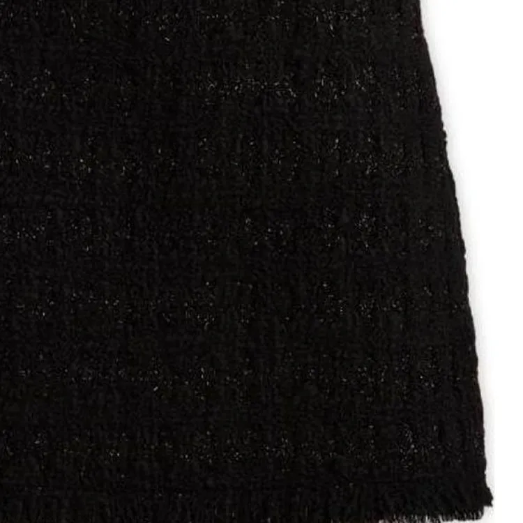 TORY BURCH A Line Tweed Skirt-4