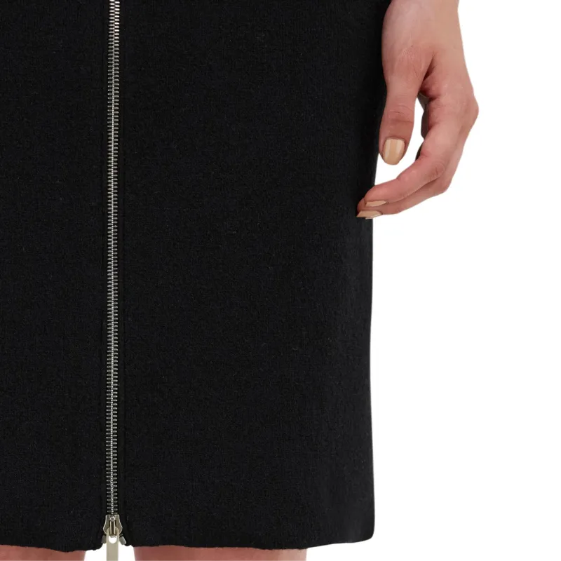 Ferragamo Zip Up Belted Skirt-6