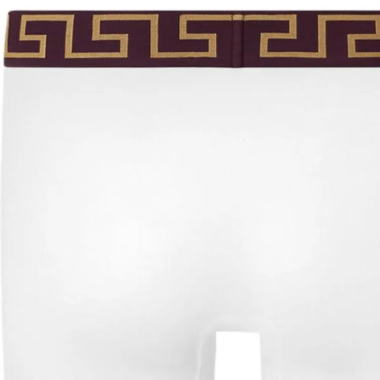 VERSACE Greca Border Long Boxers-3