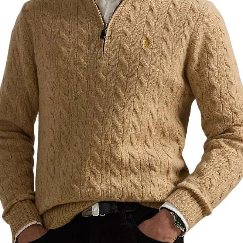 Polo Ralph Lauren Lunar Calendar Collection Sweater Men's Khaki-4