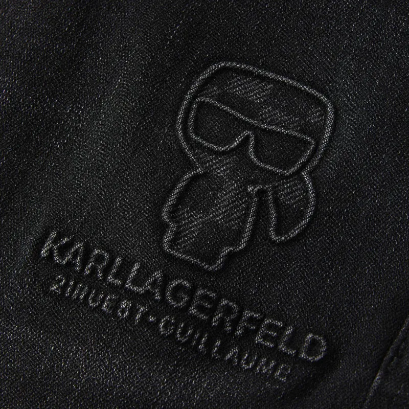 KARL LAGERFELD FW24 Jeans Men's Black-2