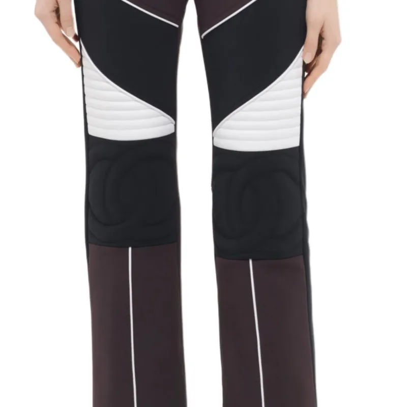 CHANEL COCO NEIGE Series SS25 Casual Pants Women's Marine Blue-2