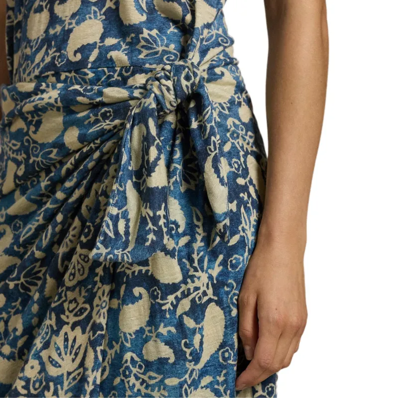 Polo Ralph Lauren False wrap Dress-4