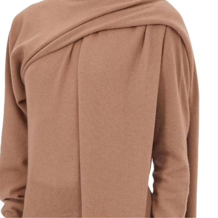 Ferragamo Cashmere Scarf Jumper-4