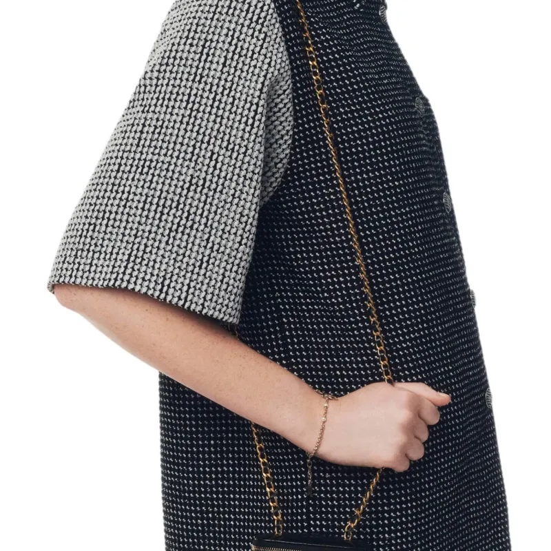 CHANEL 25P Spring Summer Preview Collection Shirt Women's Black-4