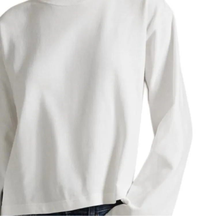 Polo Ralph Lauren Drop Shoulder Sleeve T Shirt Women's White-5