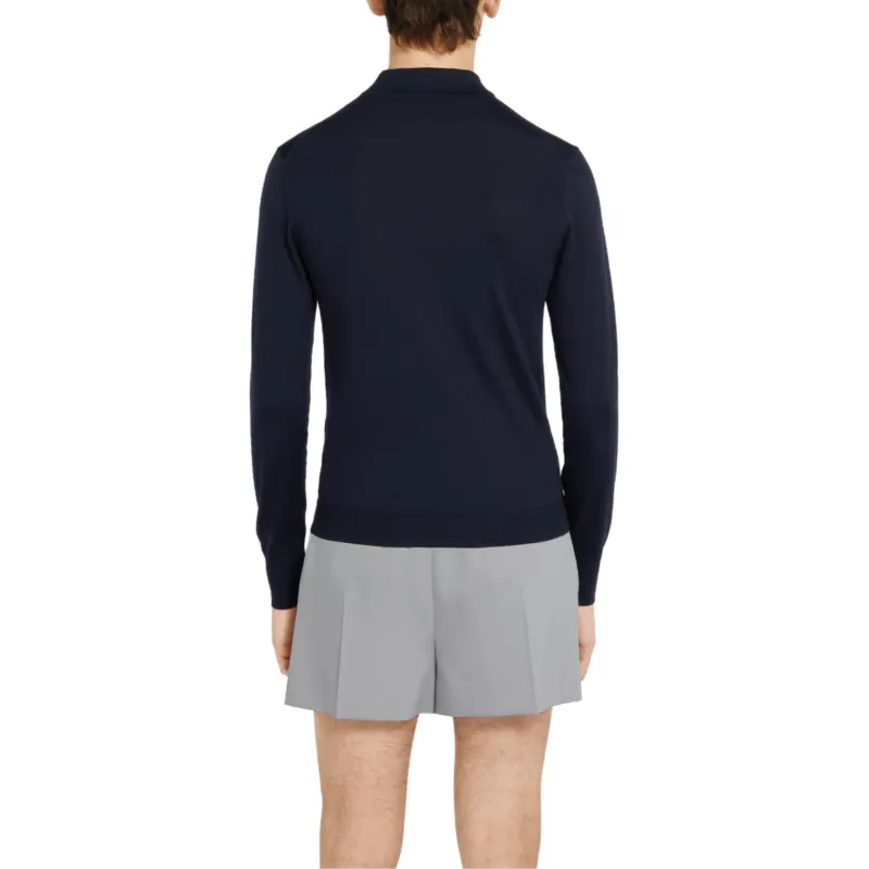 GUCCI SS25 Polo Shirt Men's Dark Blue-2