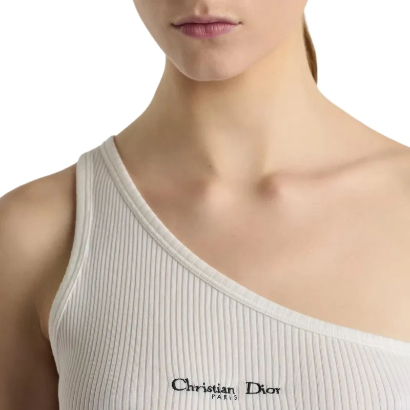 DIOR SS25 Spring Summer Ready to Wear Collection Tank Top Women's White-5