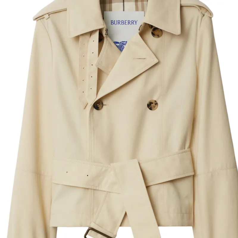 Burberry SS25 Jackets Coats Women's White-5
