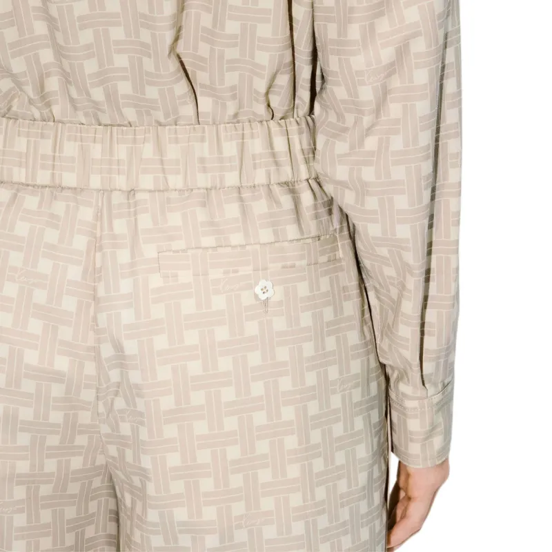KENZO Pattern jacquard Trousers-5