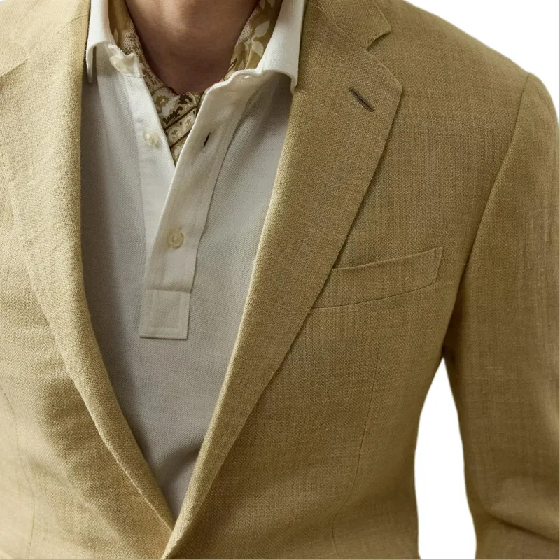 Ralph Lauren Purple Label Woven Blazer-5