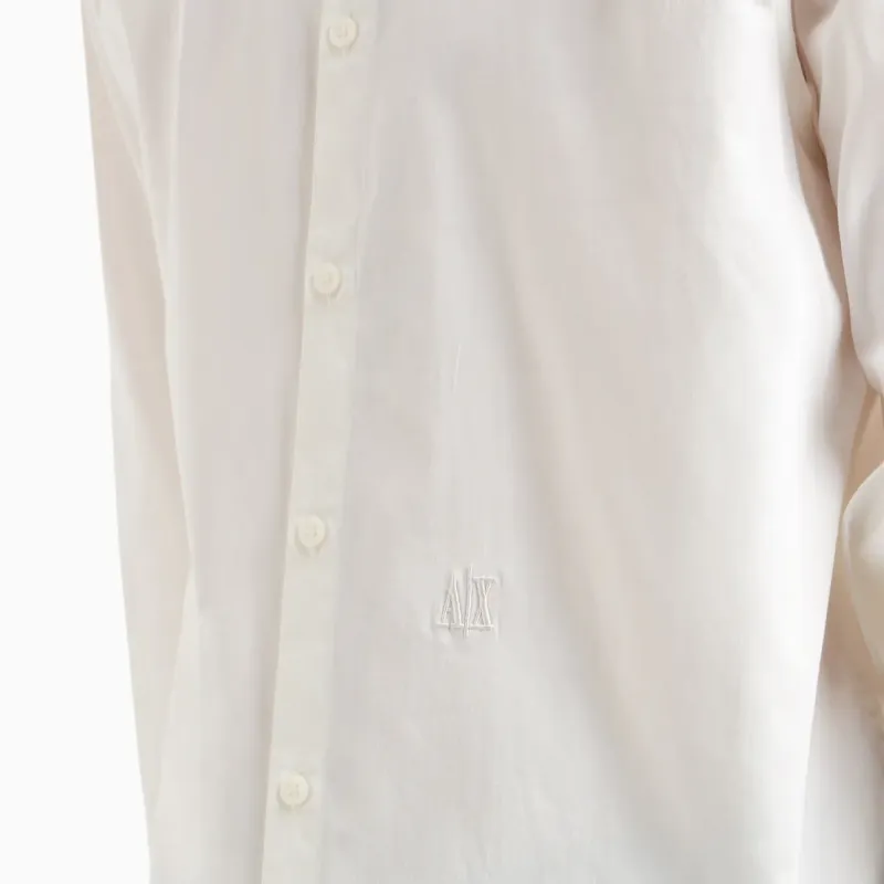 ARMANI EXCHANGEAE Shirt Men's Ecru-4