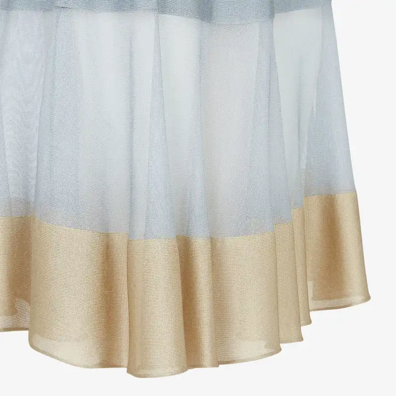 FENDI Slip Dresses Women's Blue-3