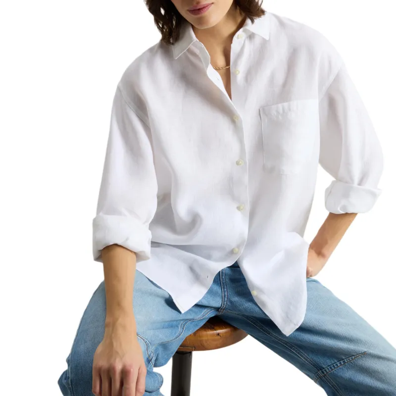 WOOLRICH SS25 Shirt Women's White-4