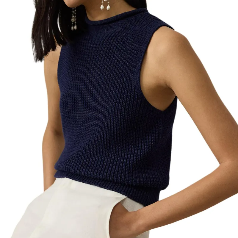 Ralph Lauren Collection Ribbed knit Top-3
