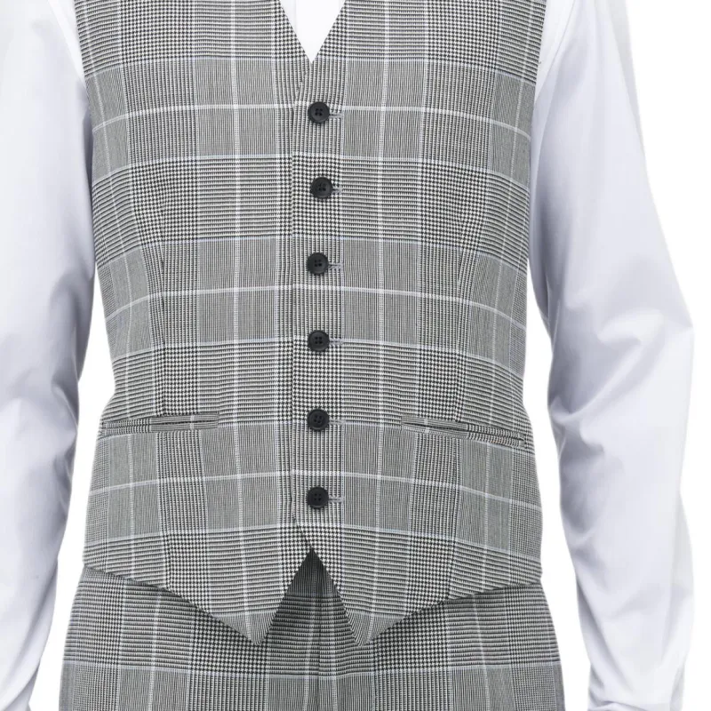 Alexander McQueen Vest Men's Gray-5