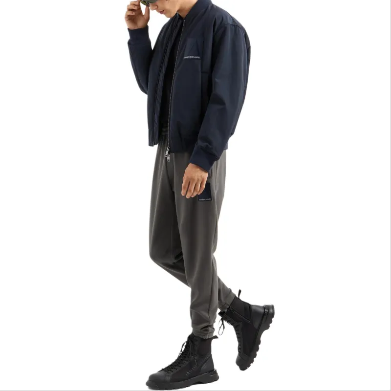 EMPORIO ARMANI FW24 Puffer Jacket Men's Navy-3