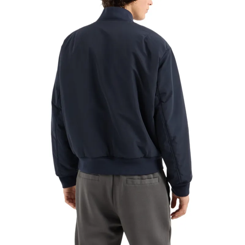 EMPORIO ARMANI FW24 Puffer Jacket Men's Navy-2
