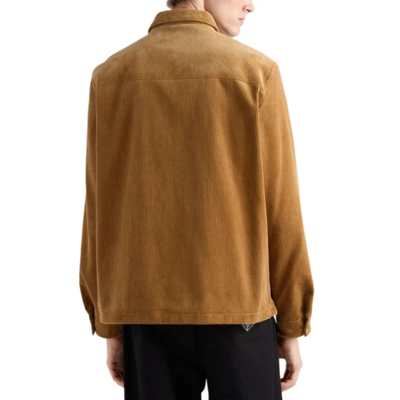 PRADA SS25 Shirt Men's Wheat Yellow-3